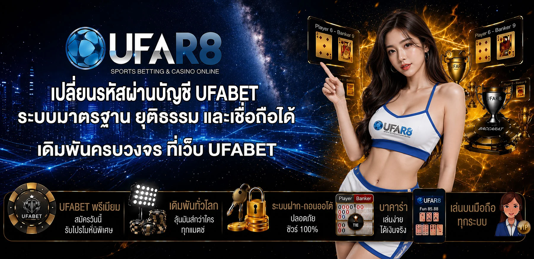 เปลี่ยนรหัสผ่านบัญชี-UFABET