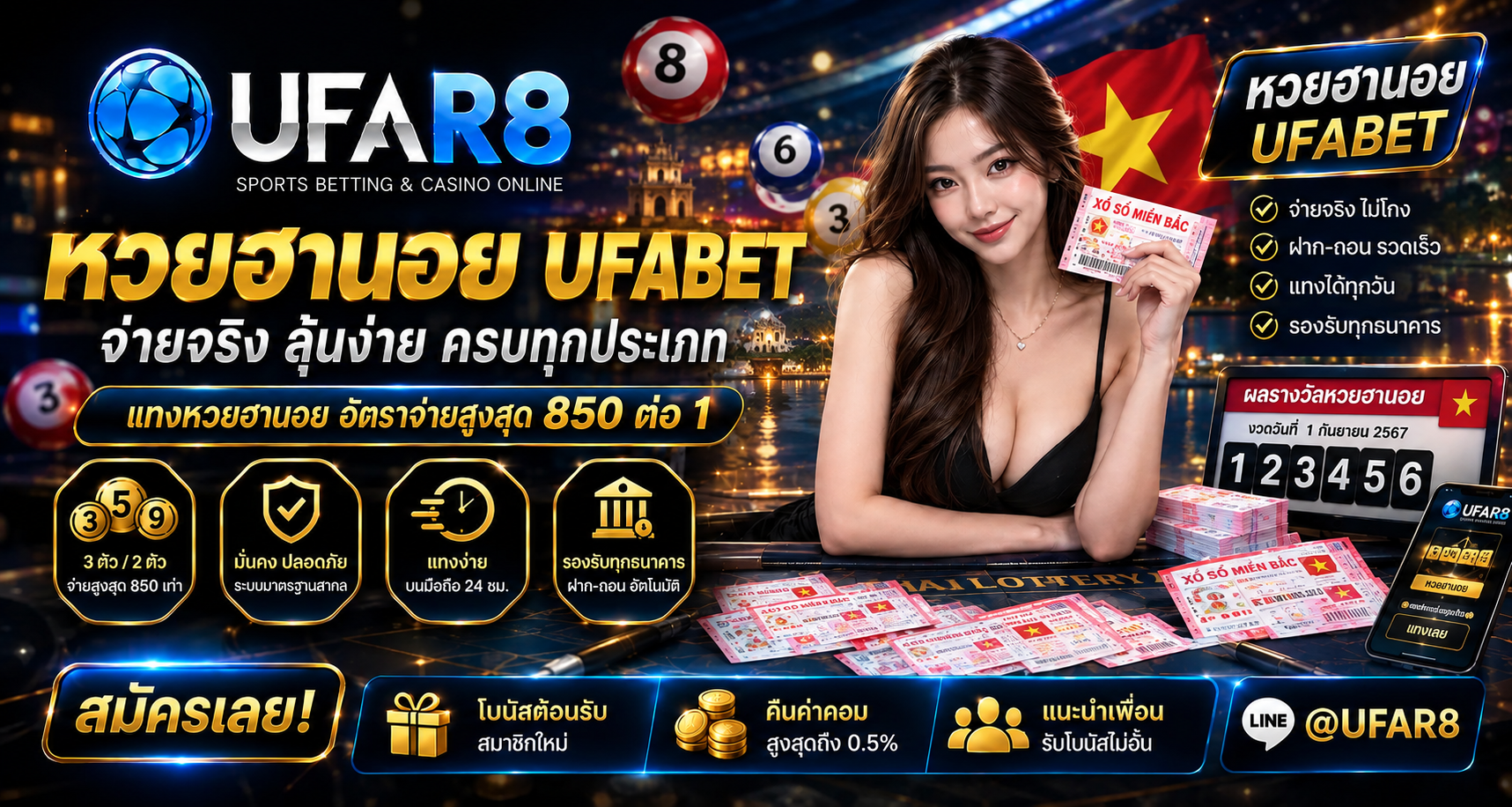 หวยฮานอย UFABET